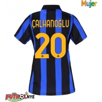 Camiseta Inter Milan Hakan Calhanoglu #20 Primera Equipación para mujer 2026-27 manga corta